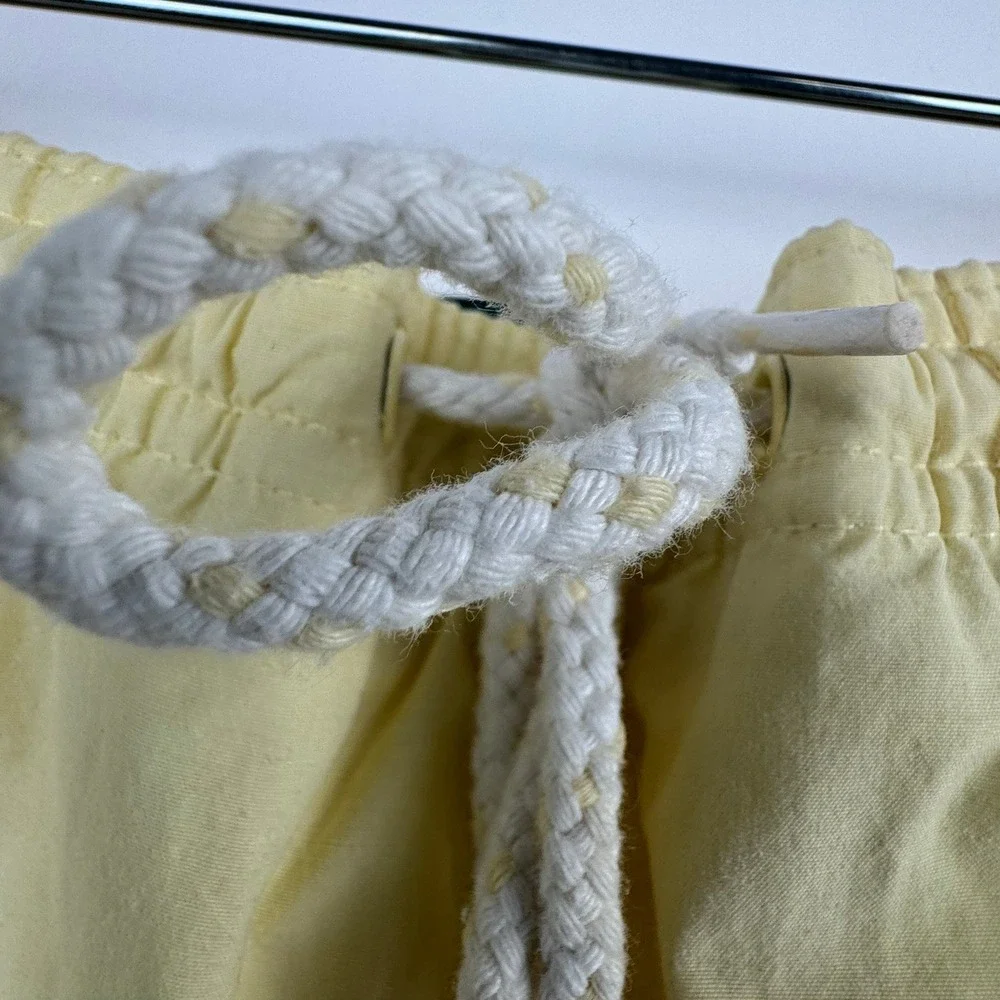 VTG Nautica Men's Yellow Swim Trunks Beach Retro Hipster‎ 38W Size XL